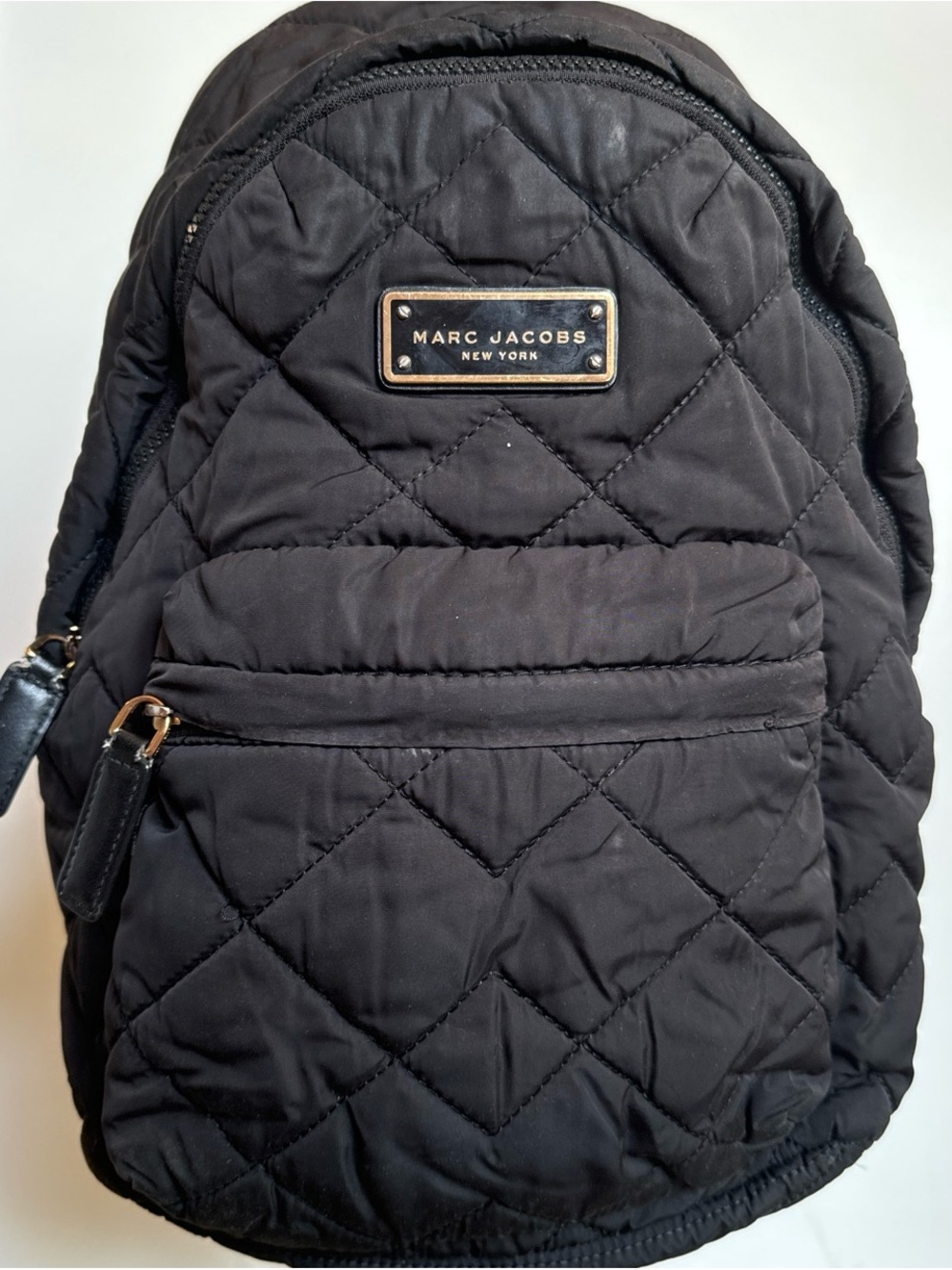 Marc Jacobs Quilted Black Backpack